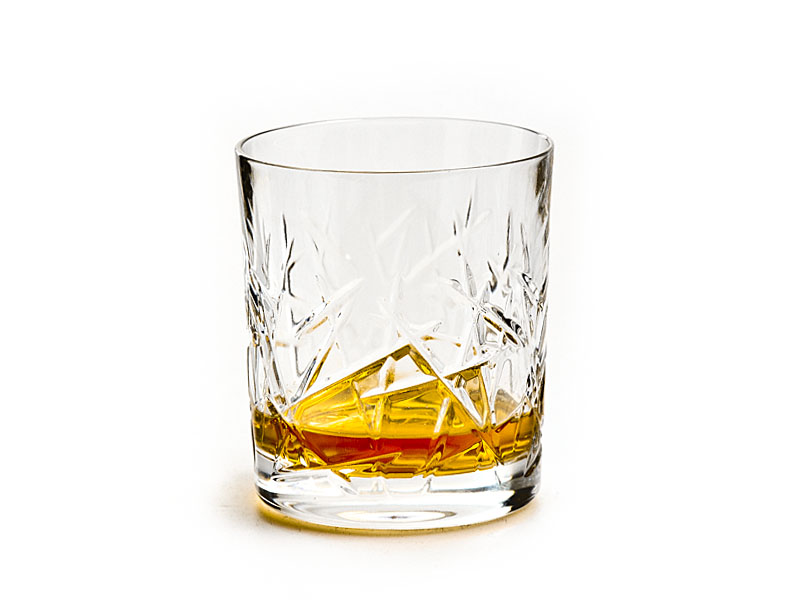 Crystal whisky tumblers 320 ml 