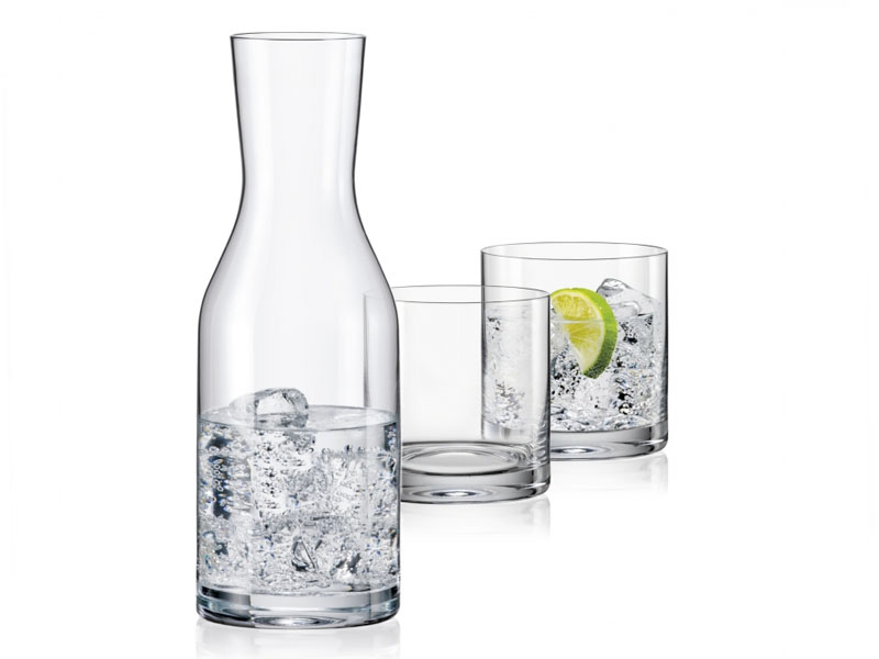 Decorated water set with carafe "BAR" 1 + 2 