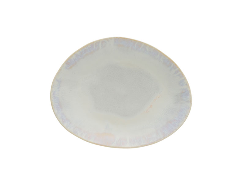 BRISA oval plate 200 mm salt (white)