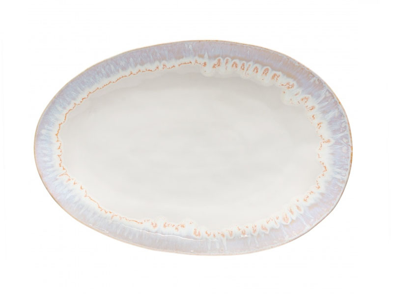 BRISA oval platter large salt (white) 410 mm