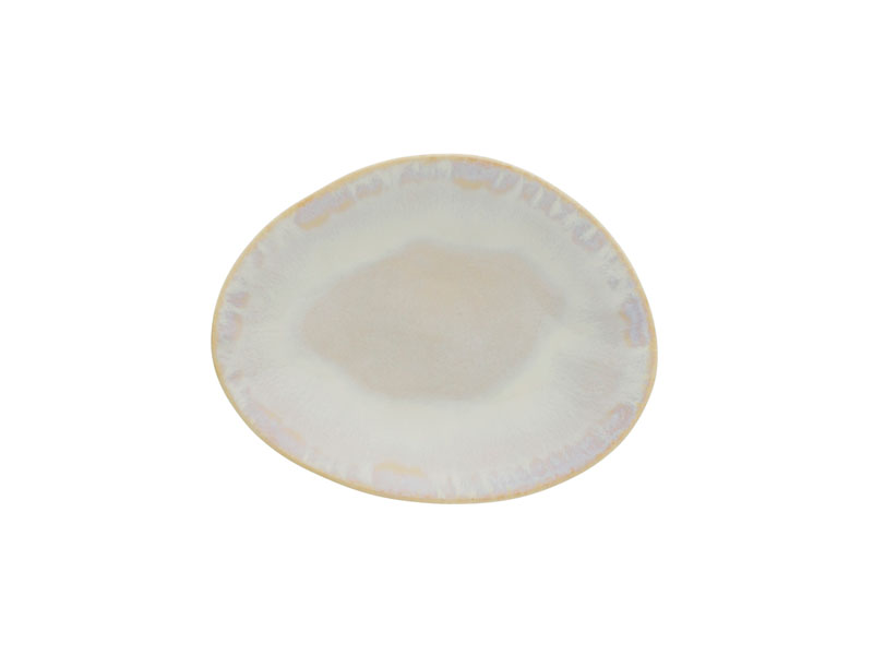 BRISA bread oval plate 150 mm salt (white)