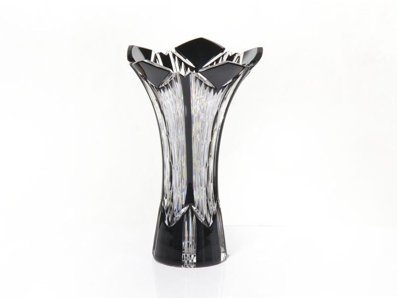 Crystal vase "Peel"