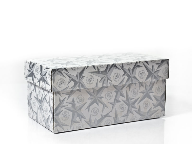 Elegant Caesar Crystal Bohemiae gift box