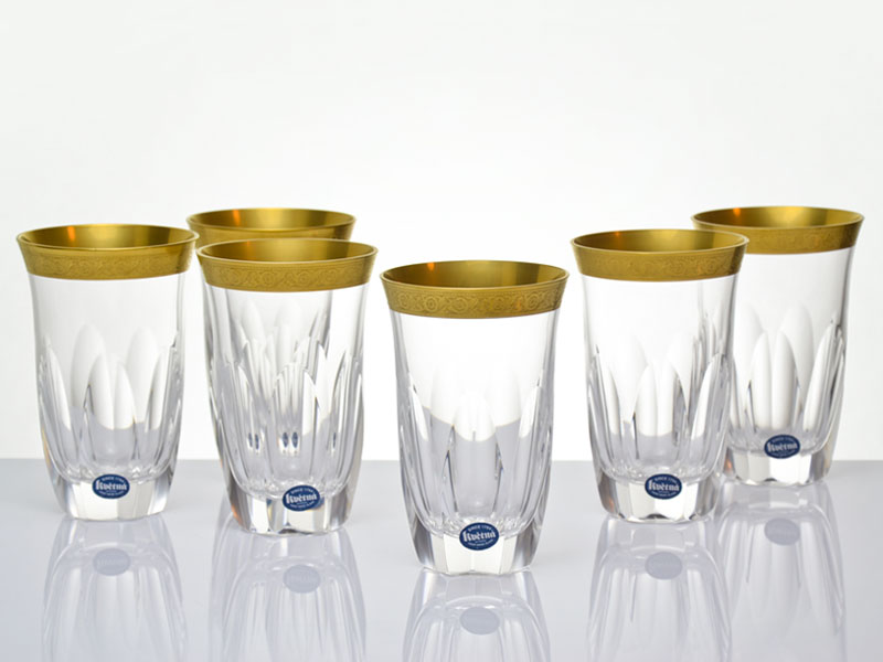 Kryształowe szklanki Bohemia