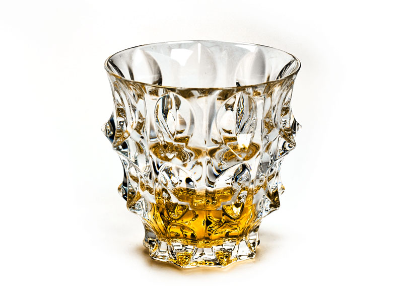 Crystal Bohemia Fortune whisky glasses 290 ml decor 61024