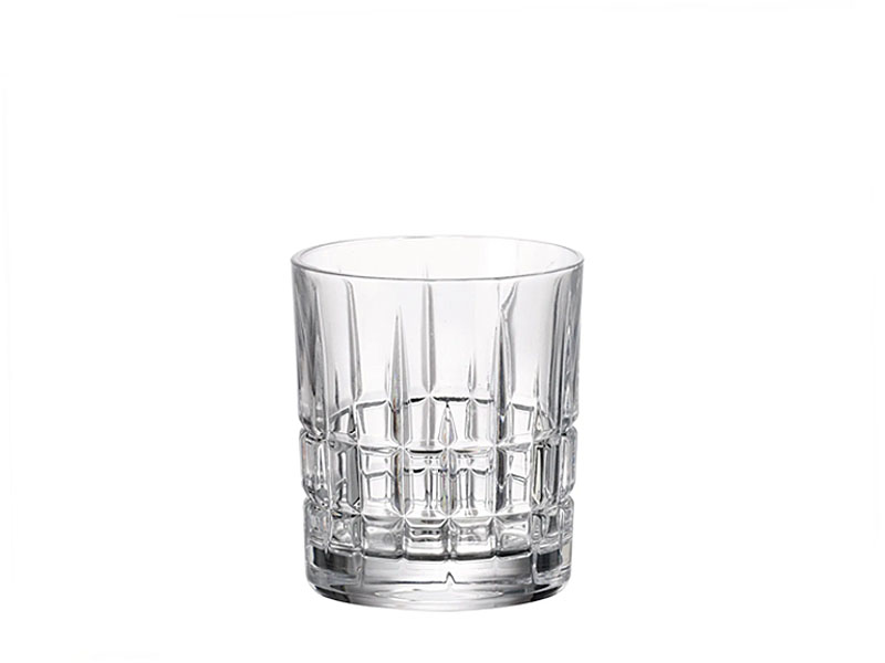 "DOVER" crystal  whisky glasses 300 ml 
