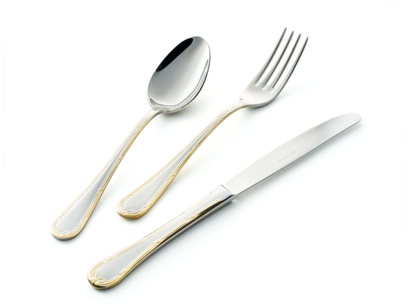 LUIGI XVI GOLD cutlery set for 6 people (30 pieces) 