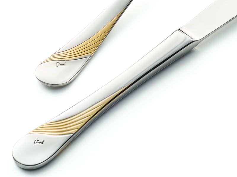 MILANO cutlery decorated handle