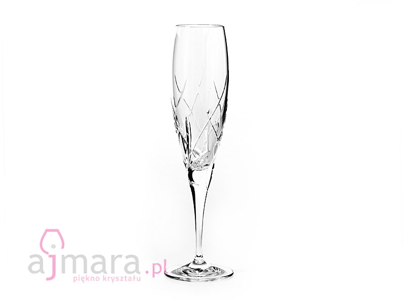 Decorated champagne glasses "FIONA" Lilie 200 ml