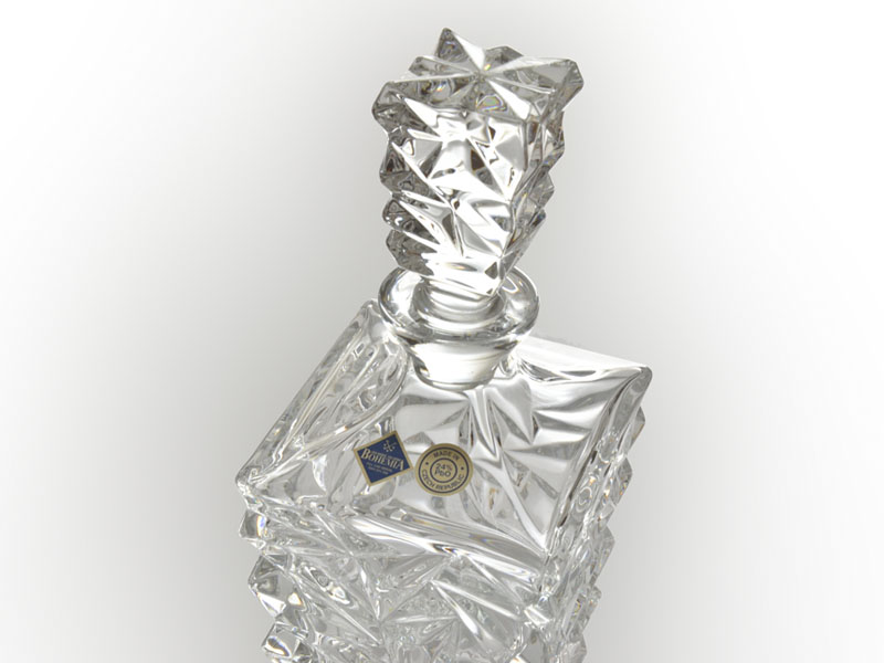 Whiskey decanter GLACIER - upper part