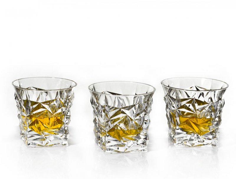 Glacier whiskey glass