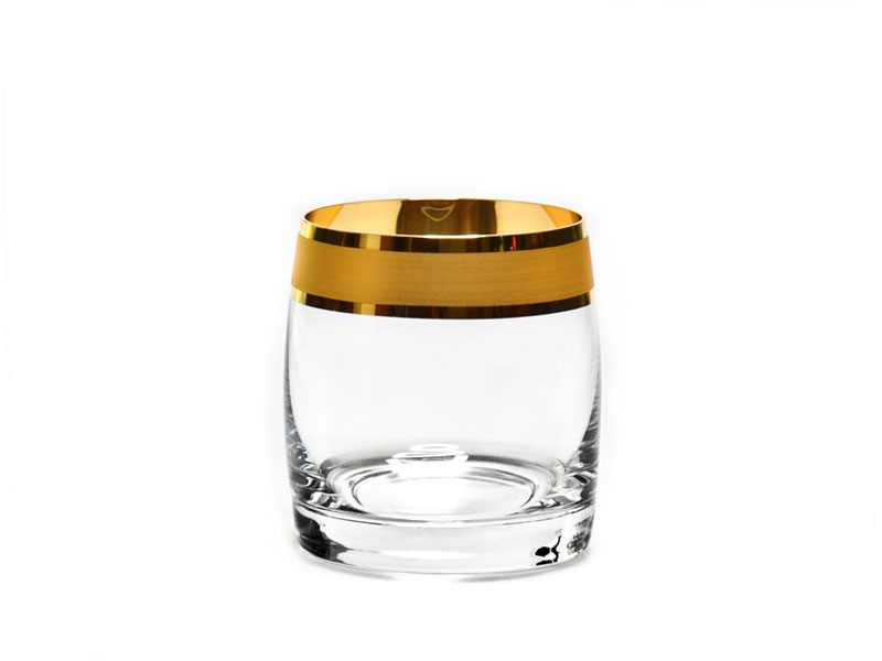 Szklanki do whisky "IDEAL GOLD MATT" 290 ml 