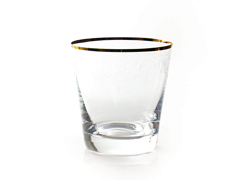 Crystal whisky glasses "Jive" 330 ml 