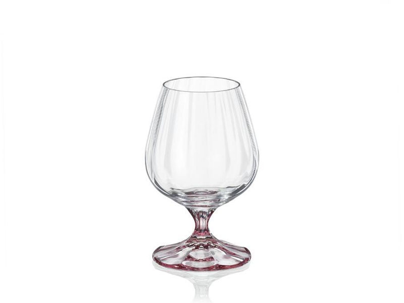 MAGNOLIA PINK OPTIK cognac glass