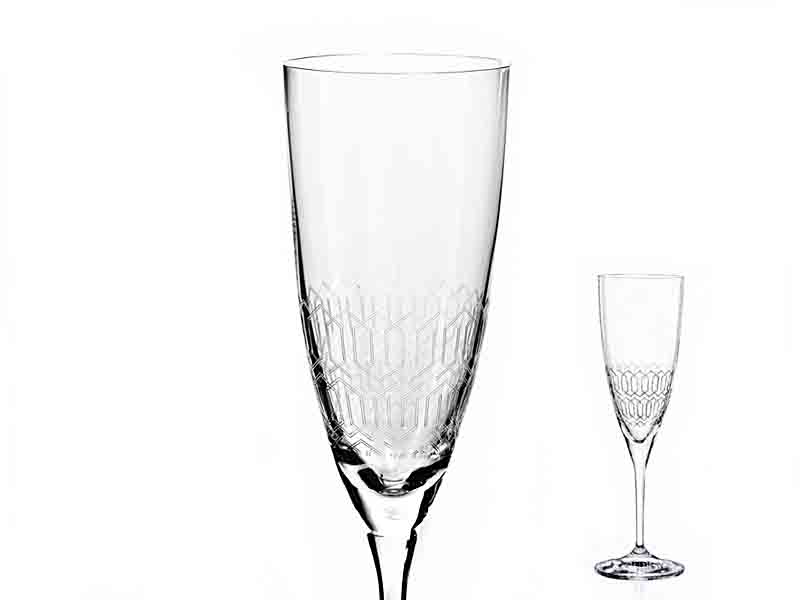 Champagne glasses 220 ml 4 pcs. "LPC" 