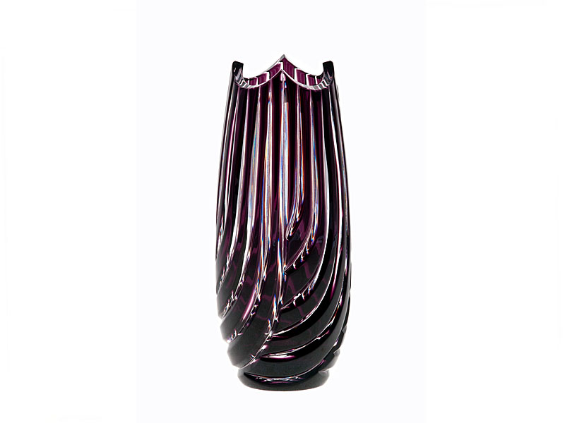 "Linum" - decorative crystal vase 180 mm