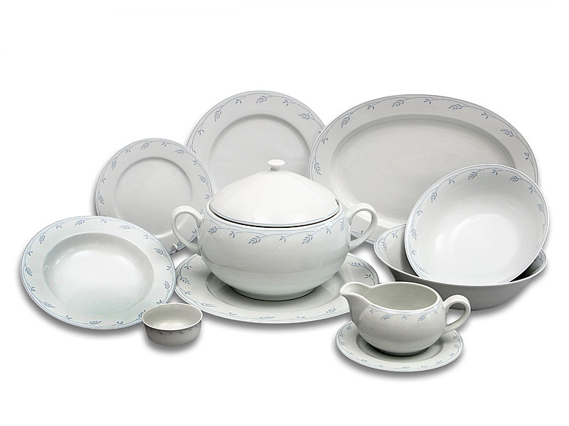 "Opal" dinner set for 12 persons 12/34