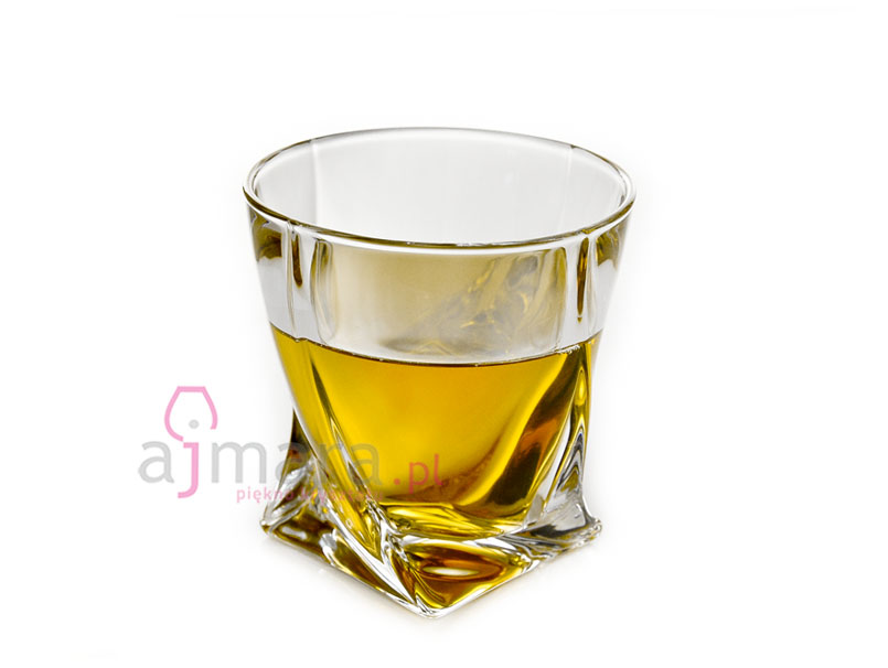 "Quadro" whisky tumblers 340 ml 6pcs