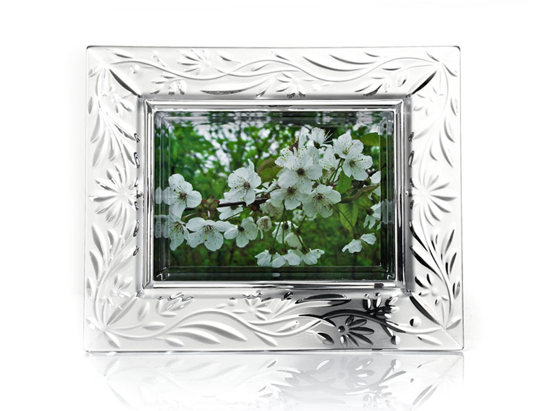 Crystal photo frame "ENGLISH IVY FROST"
