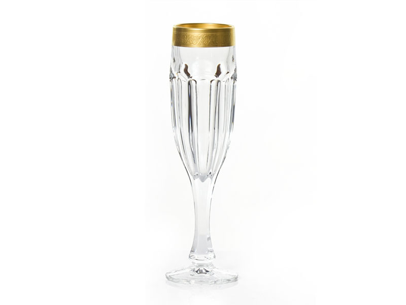 "Safari Gold" champagne glasses 150 ml