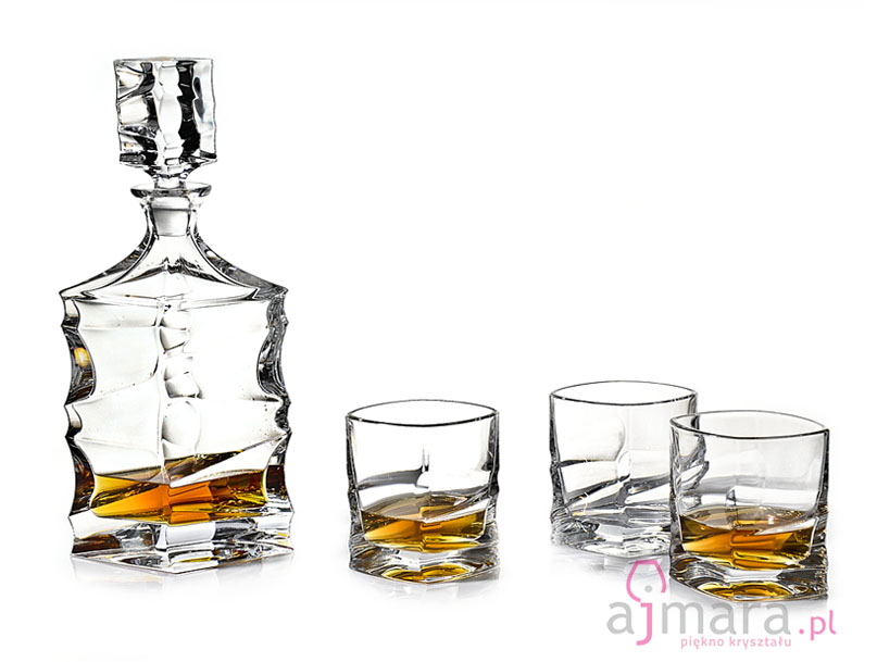 Karafka i szklanki do whisky SAIL