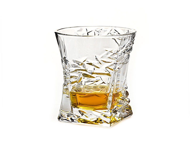 SAMURAI Crystal Bohemia whiskey glass