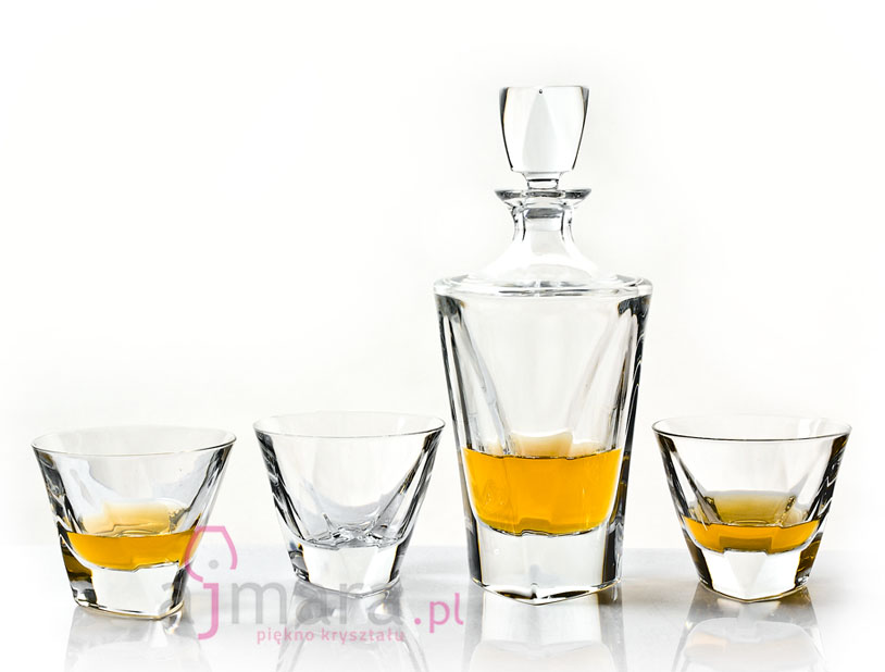 Zestaw do whisky TRIANGLE 1+6 Jihlava Bohemia