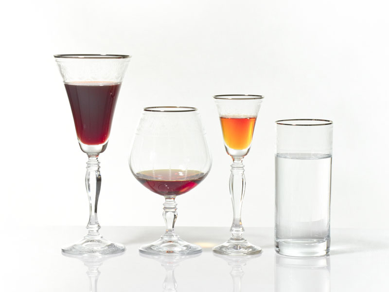 Victoria glassware 190+380+50+300 ml 