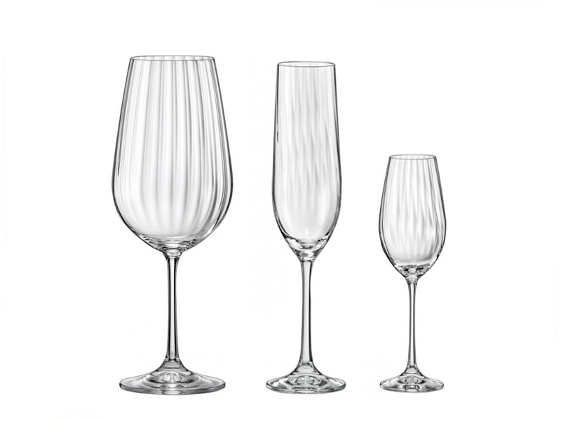 Set of Waterfall glasses - 18 pieces
