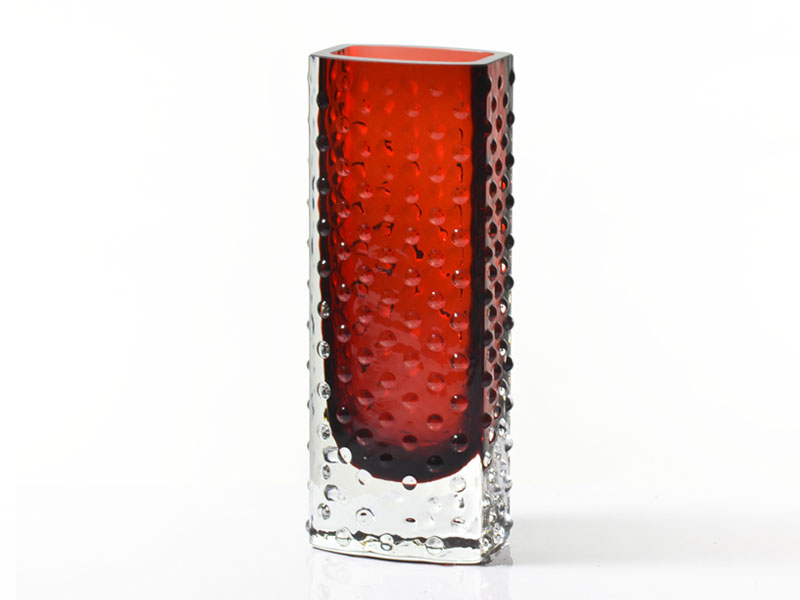 Vase - Hand Made 218 mm (red)