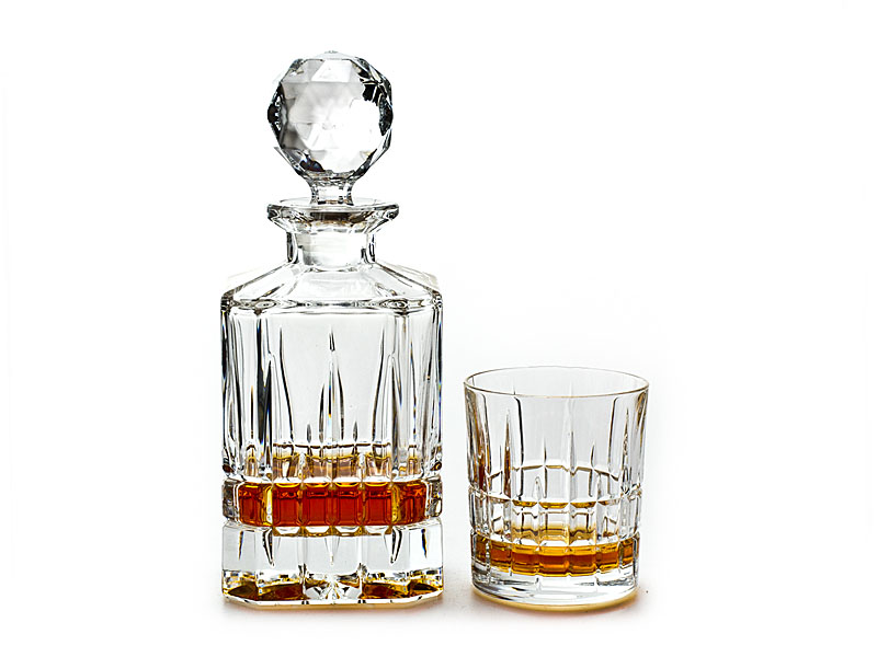 Kryształowy zestaw do whisky DOVER Bohemia