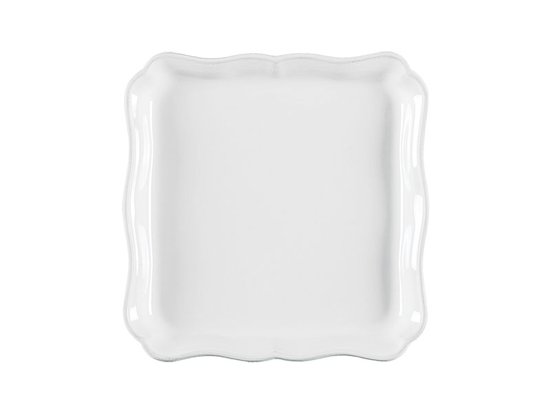 ALENTEJO square tray 210 mm white