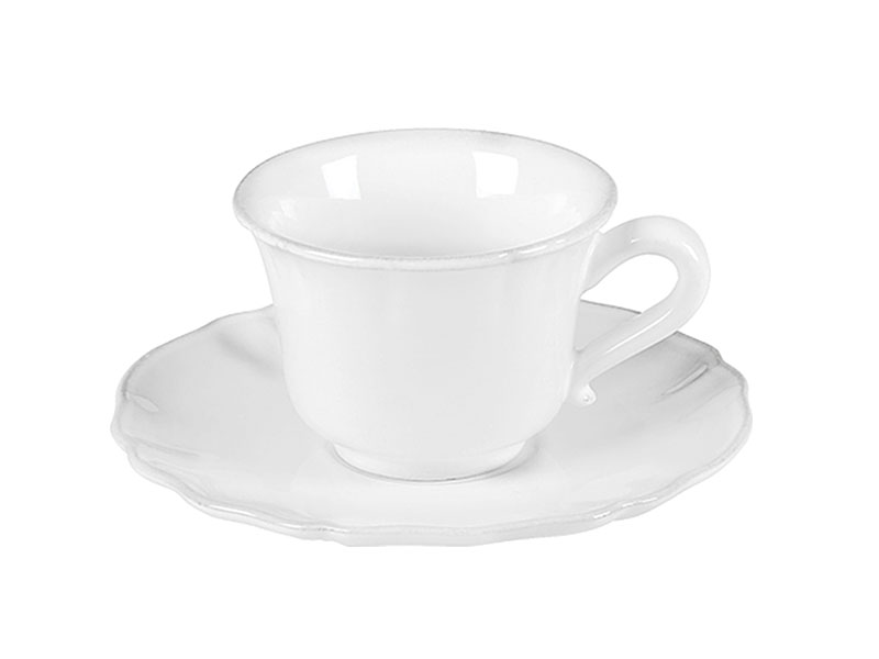 ALENTEJO tea cup and soucer 220 ml white
