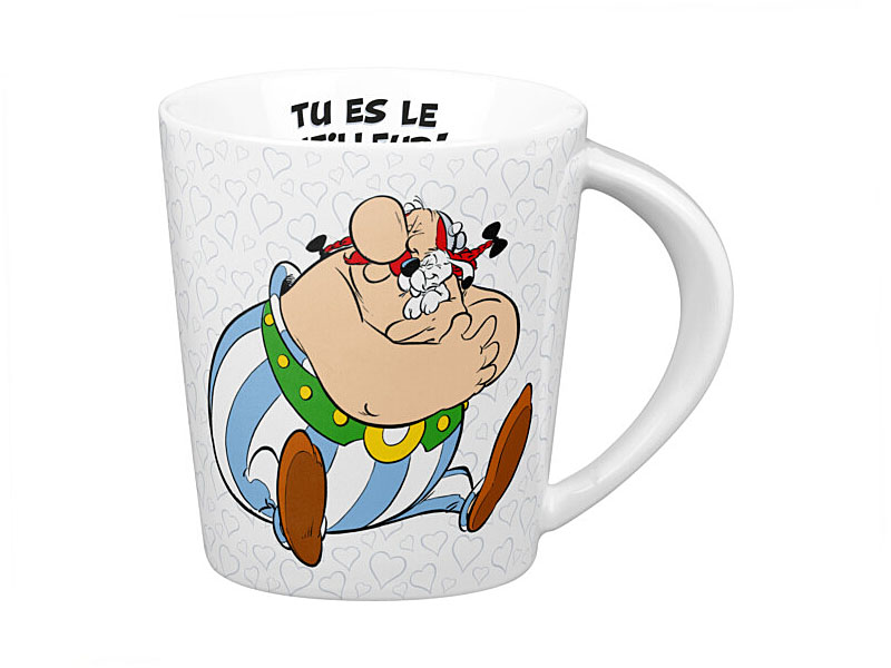 Porcelanowy kubek ASTERIX You are the best 380ml