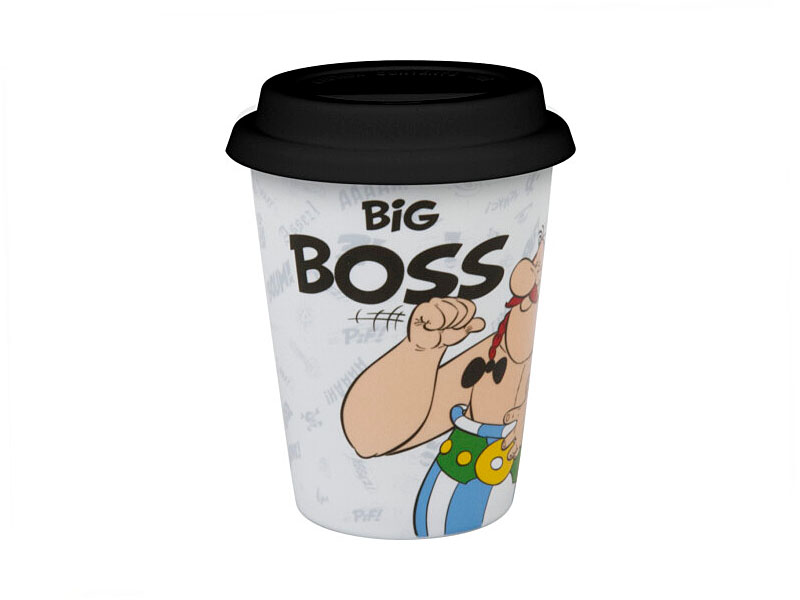 Kubek Obelix Caffee to go BIG BOSS 380 ml Konitz