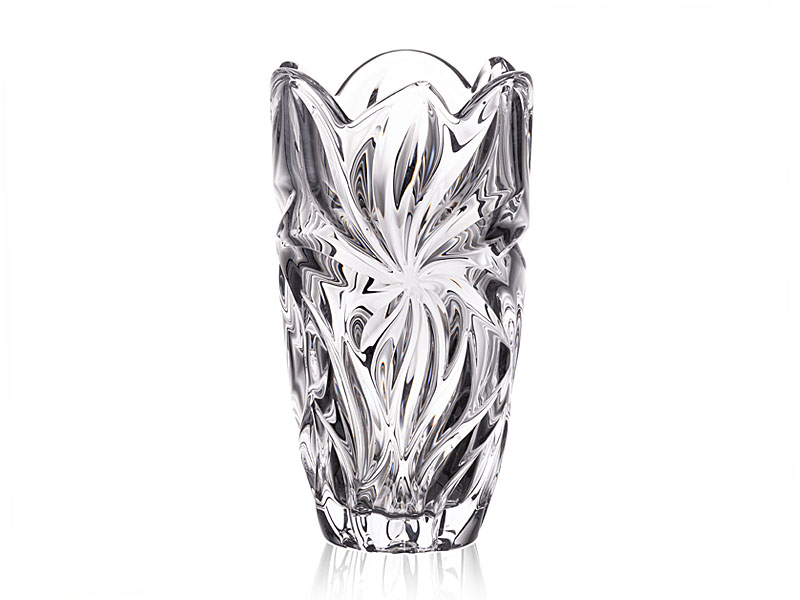 Crystal vase FLORA 280 mm