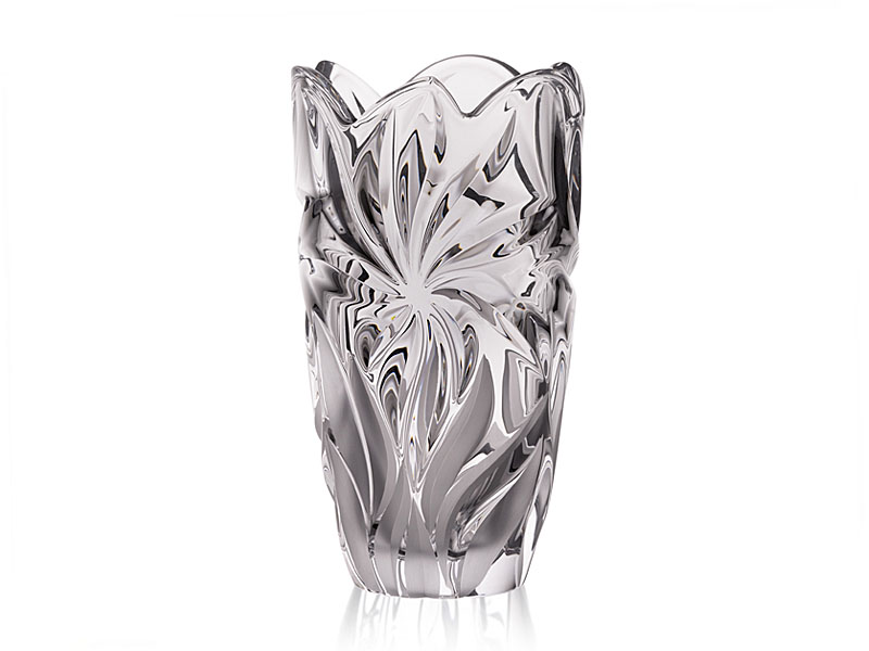 Crystal vase FLORA MATT 280 mm