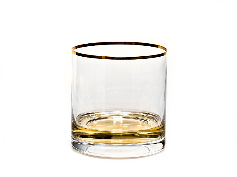 Zdobiona szklanka do whisky BARLINE Bohemia