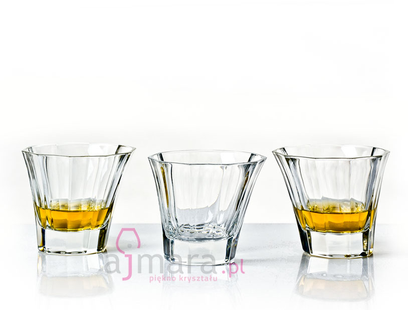 Kryształowe szklanki do whisky BOSTON 330 ml Jihlava Bohemia