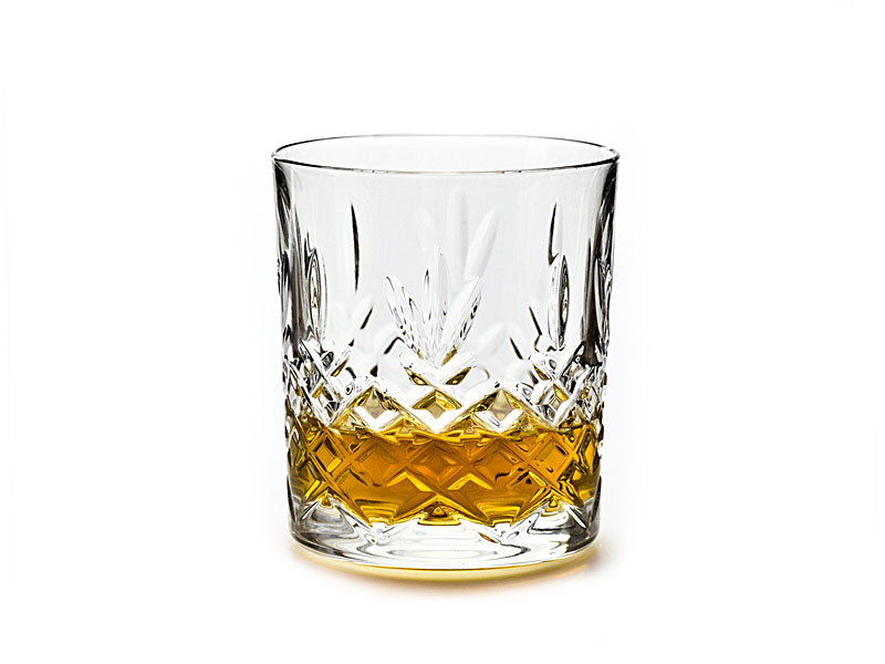 Crystal whisky tumblers 320 ml 