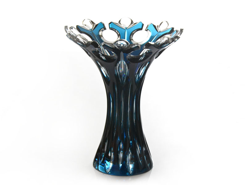 "Flamenco" - kryształowy  wazon 26 cm