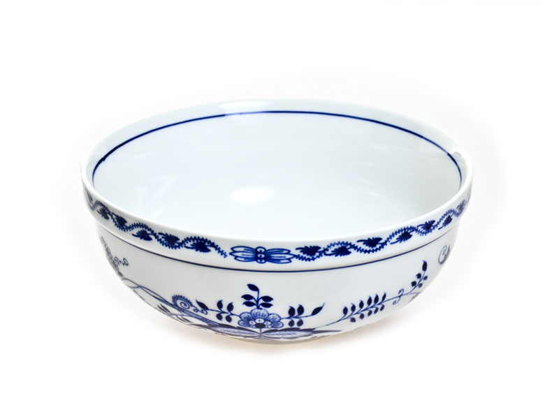 Onion blue bowl