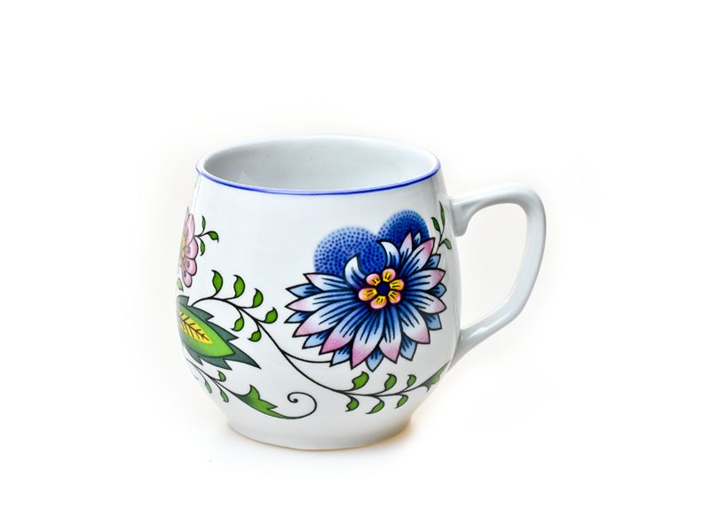 Porcelain mug "Banak" - onion pattern (Nature)