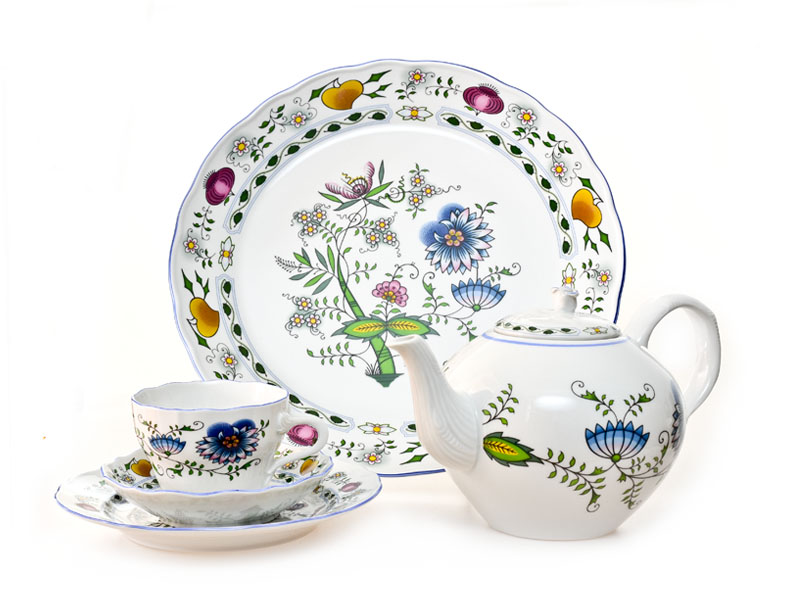 Tea service for 6 people - Onion Nature 6/22 pattern