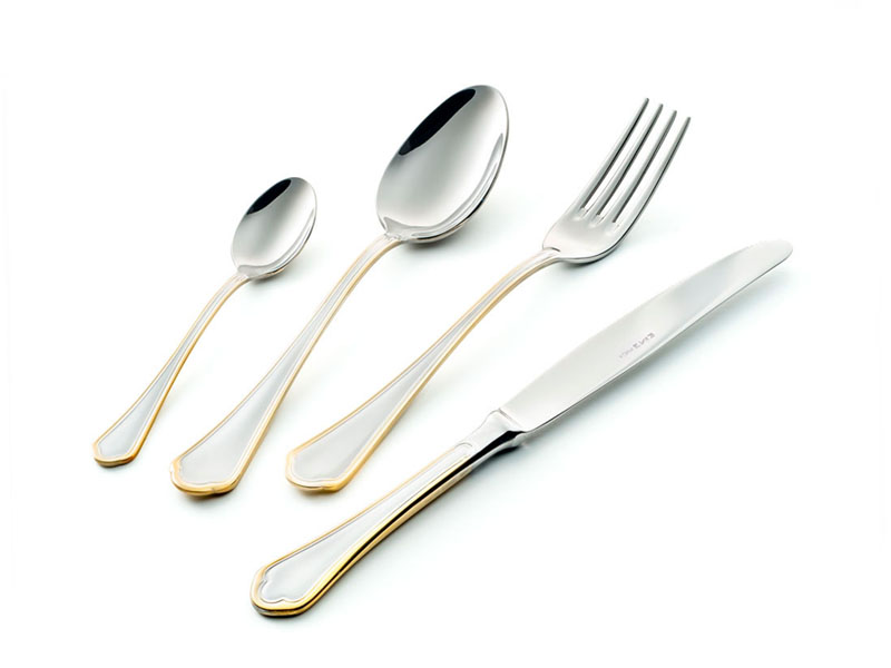 DOMUS GOLD cutlery set