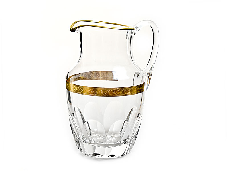 Crystal pitcher 1400  ml  - 2 quality 
