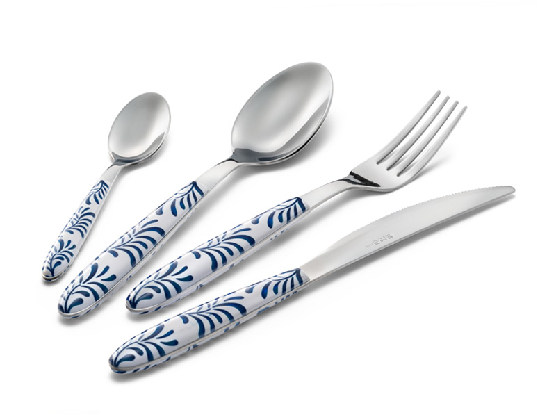 VERO MEDITERRANEO cutlery set - white