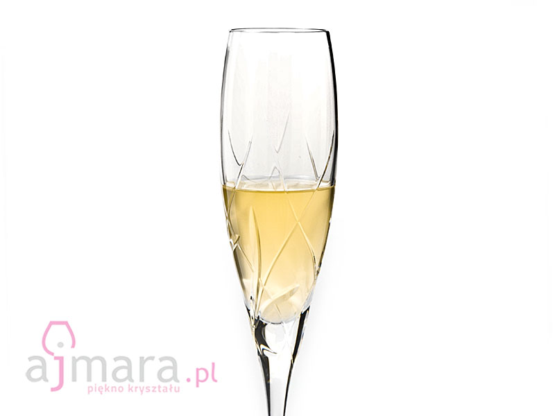 Zdobienie kieliszka do szampana FIONA Lilie Bohemia