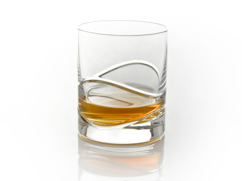 Szklanki do whisky - "Fiona" ręczny szlif