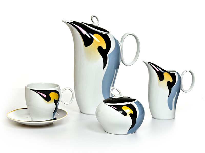 Serwis do herbaty dla 6 osób "Future Penguin" 6/24